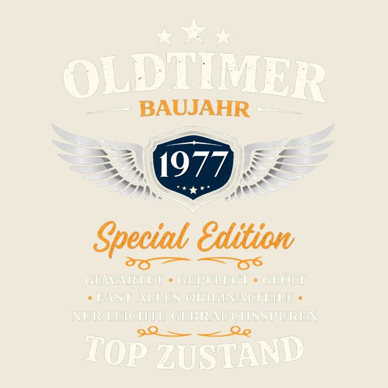 49. Geburtstag Geschenk Mann Oldtimer Vintage 1977