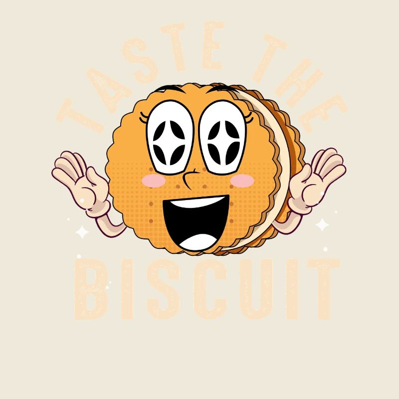 Probieren Sie das Keks-Maskottchen