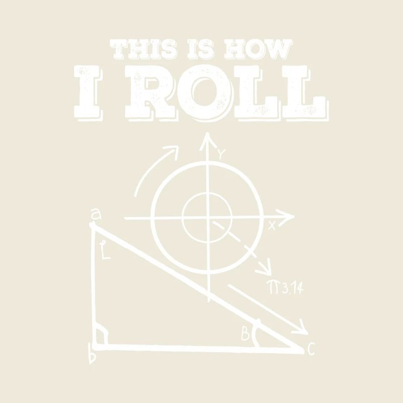 This Is How I Roll Math Diagram