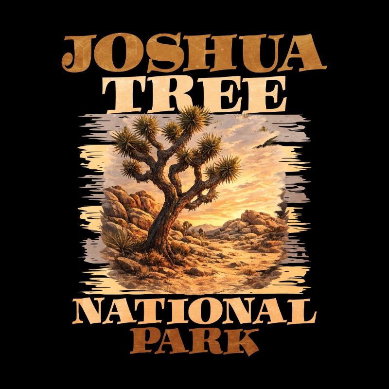 Panorama du parc national de Joshua Tree