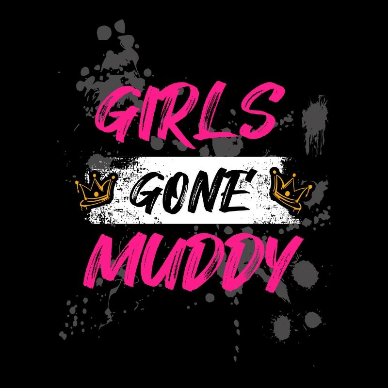 Les filles devenues boueuses Schlammlauf Course boueuse