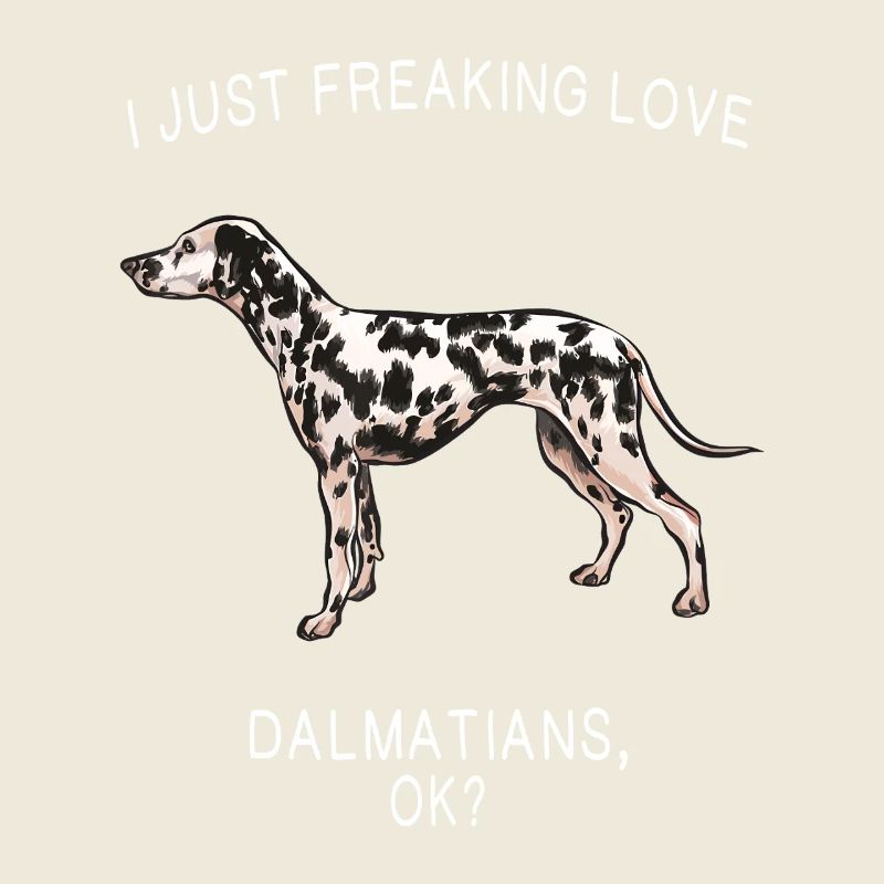 Dalmatiner-Liebe: Bold Canine Tee