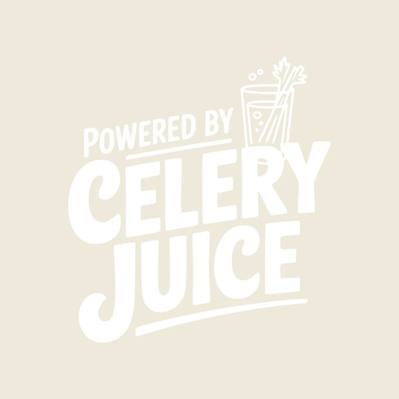 Alimenté par du jus de céleri