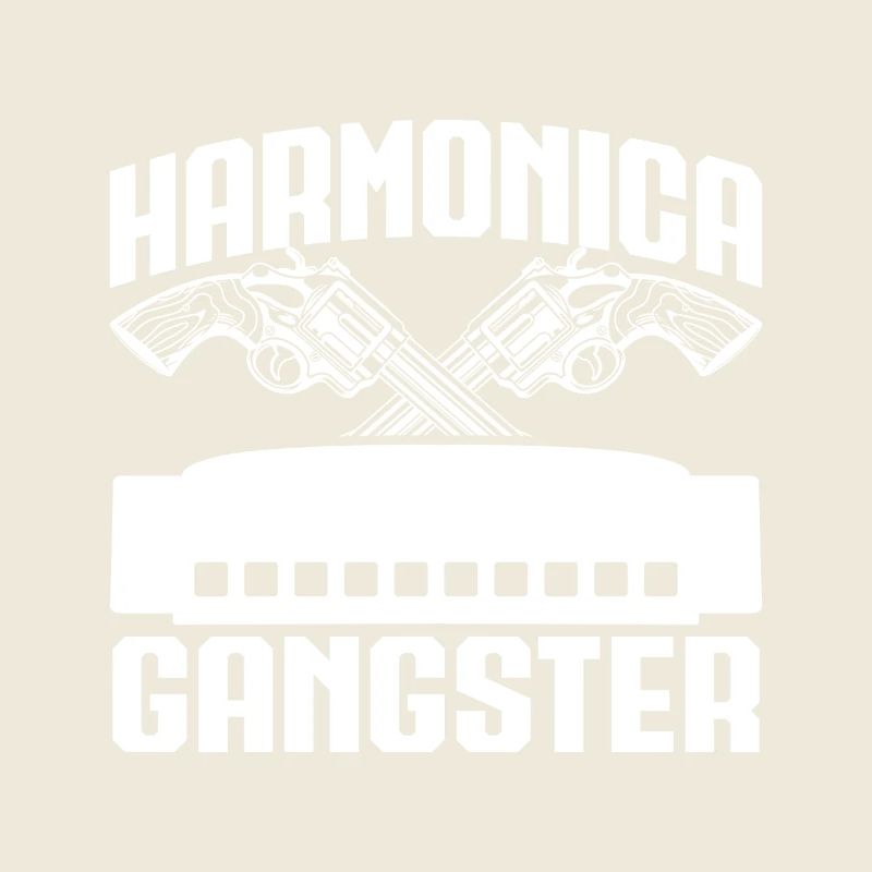 Harmonica Musican Gangster Harmonica
