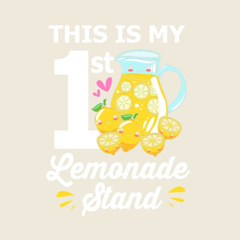 Lemonade, lemonade stand, lemon, lemon