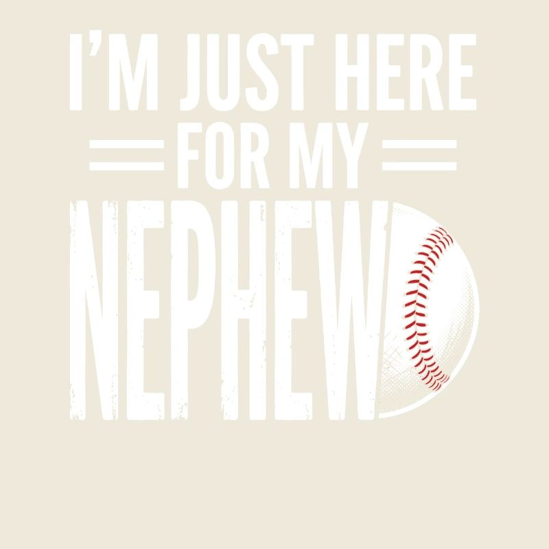 Ich bin nur wegen meines Neffen Baseball hier.
