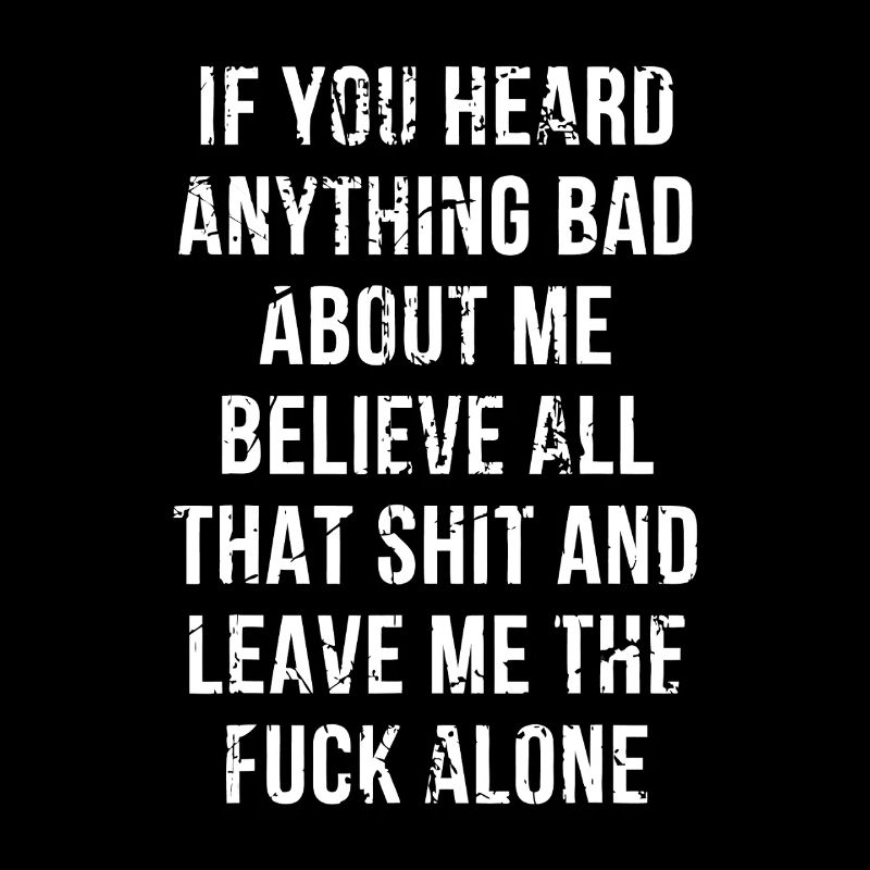 Citation d’attitude de Leave Me Alone
