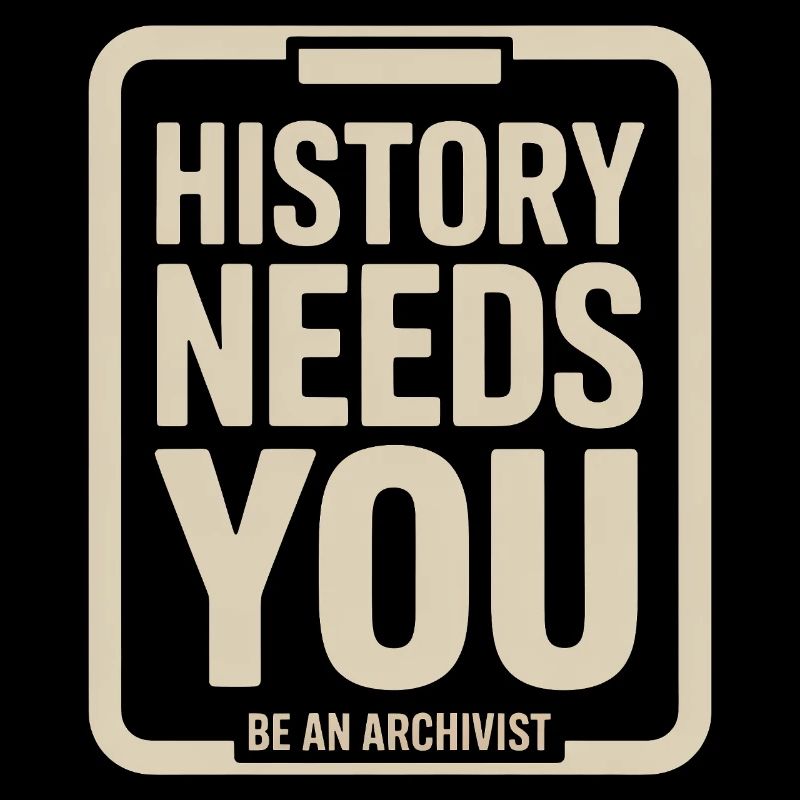 L’histoire exige que tu sois archiviste