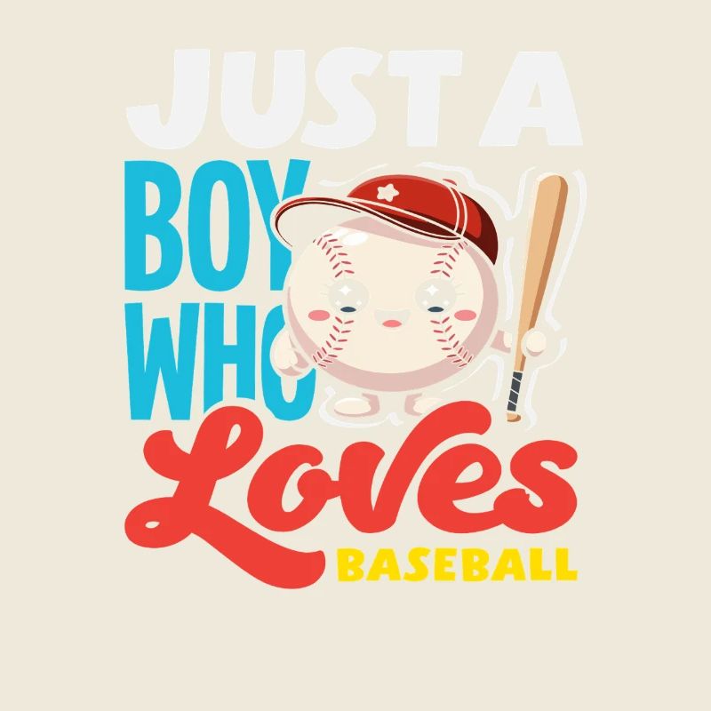 Juste un garçon qui aime le baseball enfant