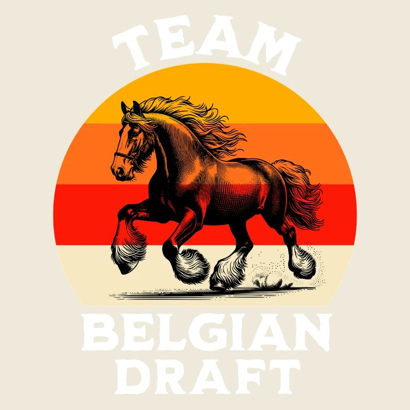Team Belgian Draft Horse