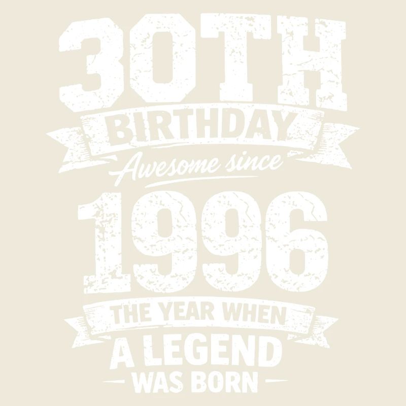 30e anniversaire 1996 Legend Vintage Design