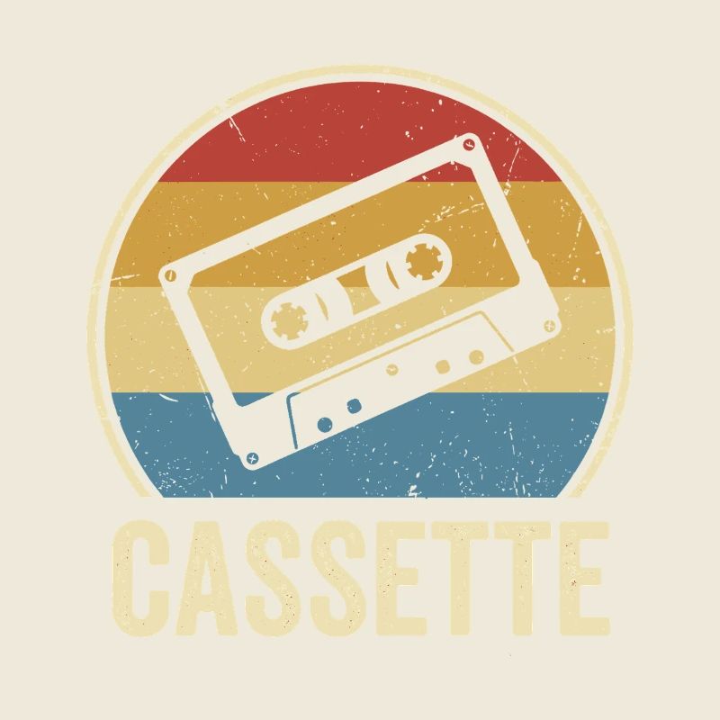 Cassette Retro Vintage 80s 90s Music Mixtape