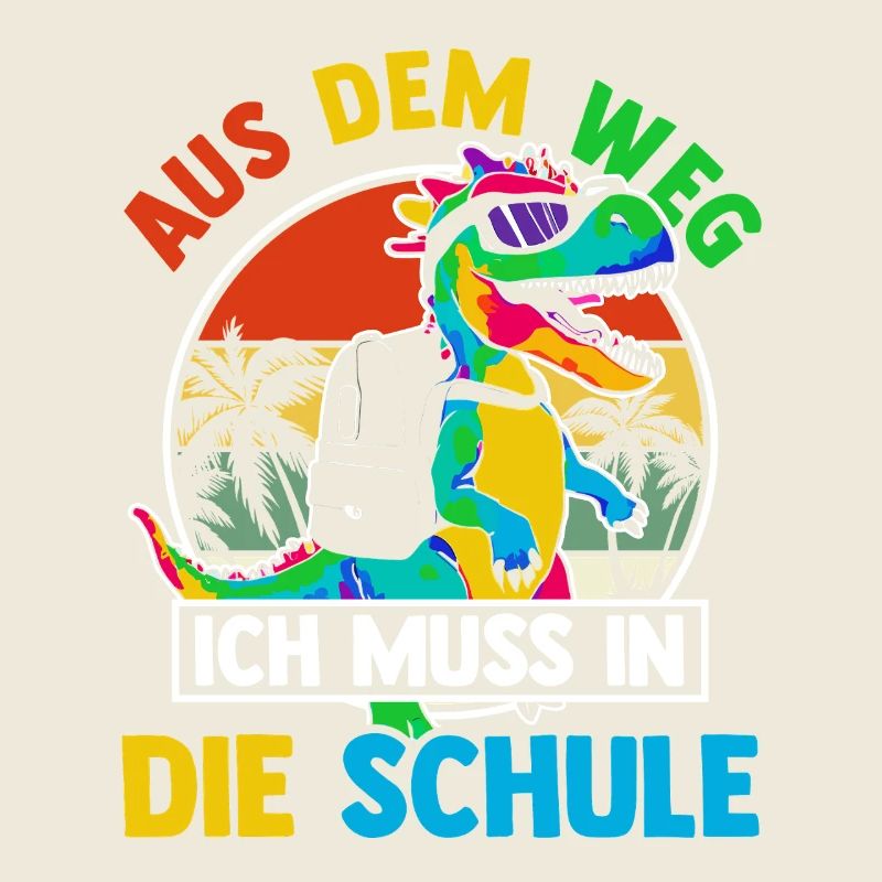 Kita Erste Klasse Einhorn Schüler Kindergarten