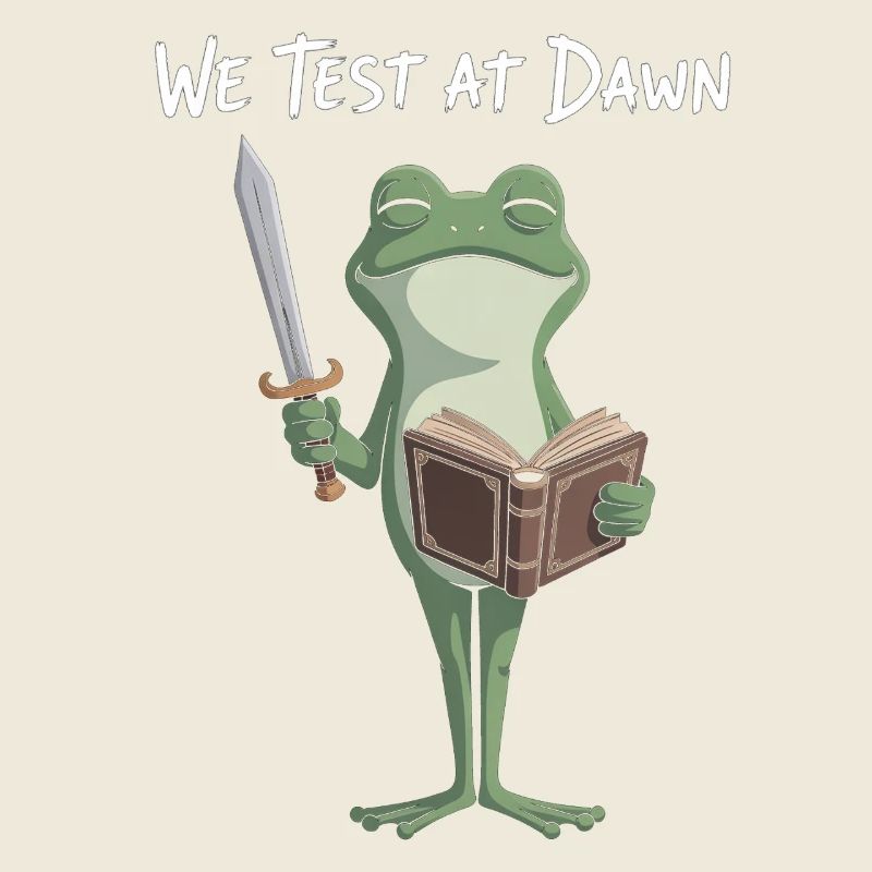 Dawn Test Froschritter