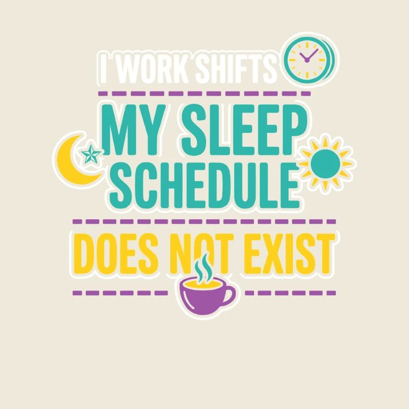 Infirmière de nuit, fatiguée
