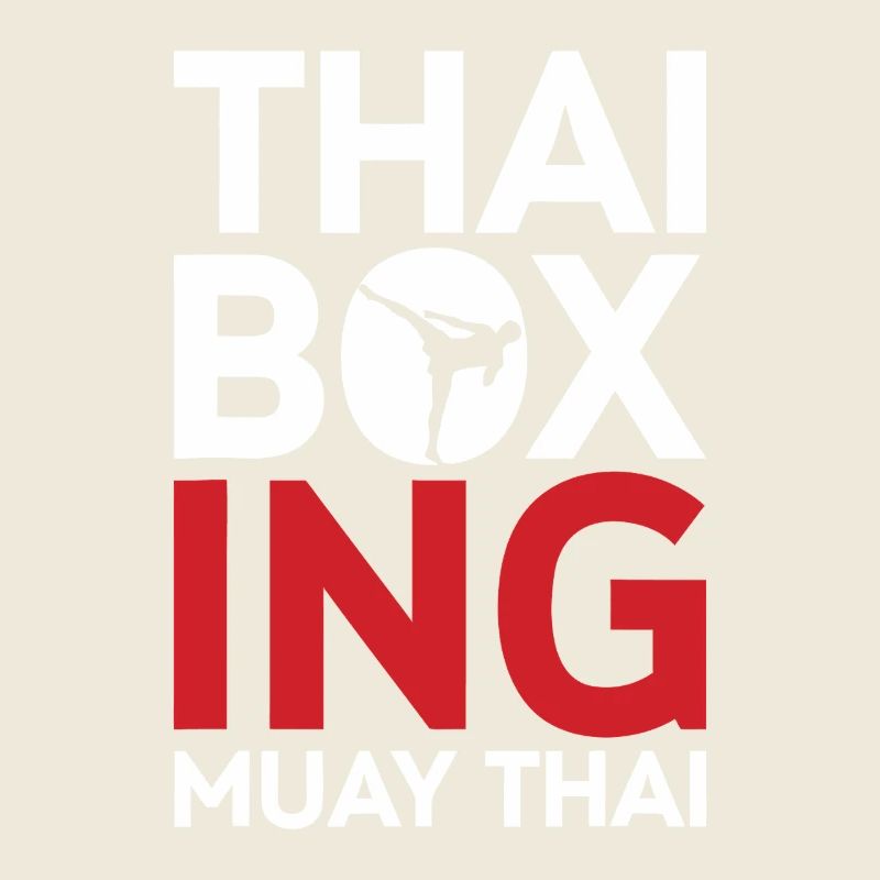 Thai Boxing Muay Thai Emblem
