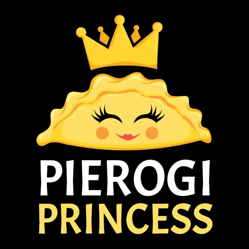 Pierogi Princess Crown Tee