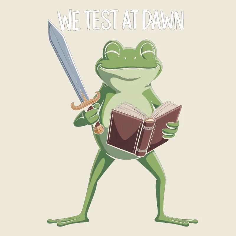 Épée et Livre de la Grenouille de Test de l’Aube
