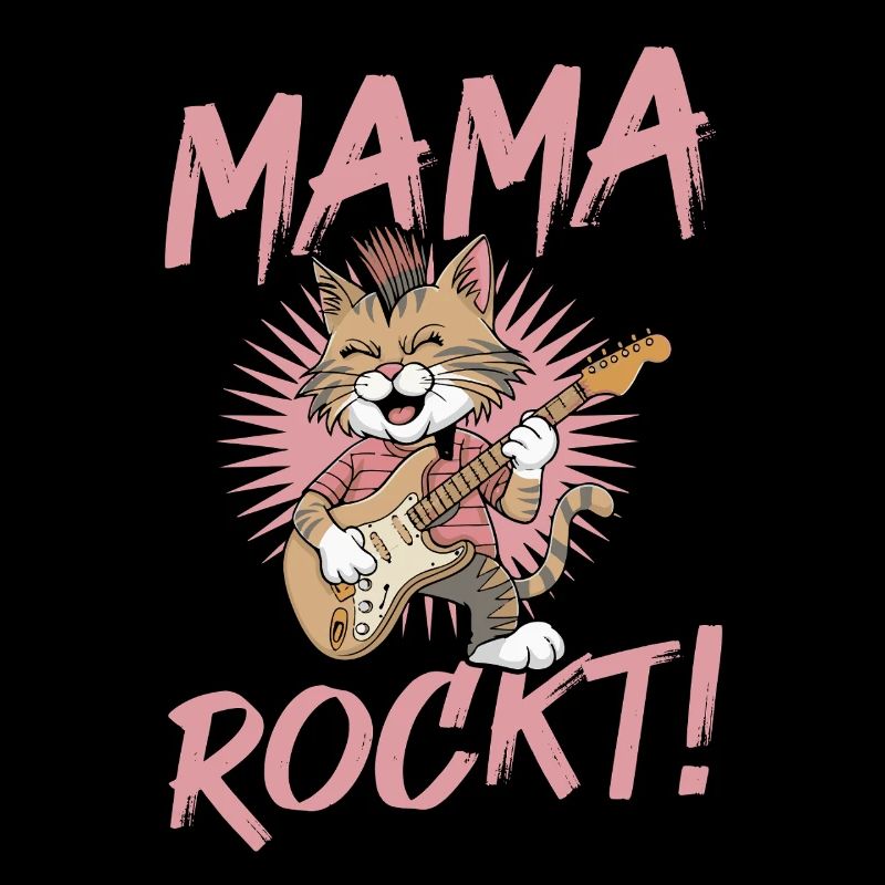 Maman Chat Maman Rocker Cool