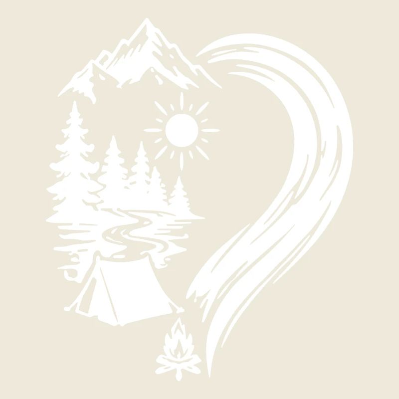 Heart Mountains Camping Nature Adventure