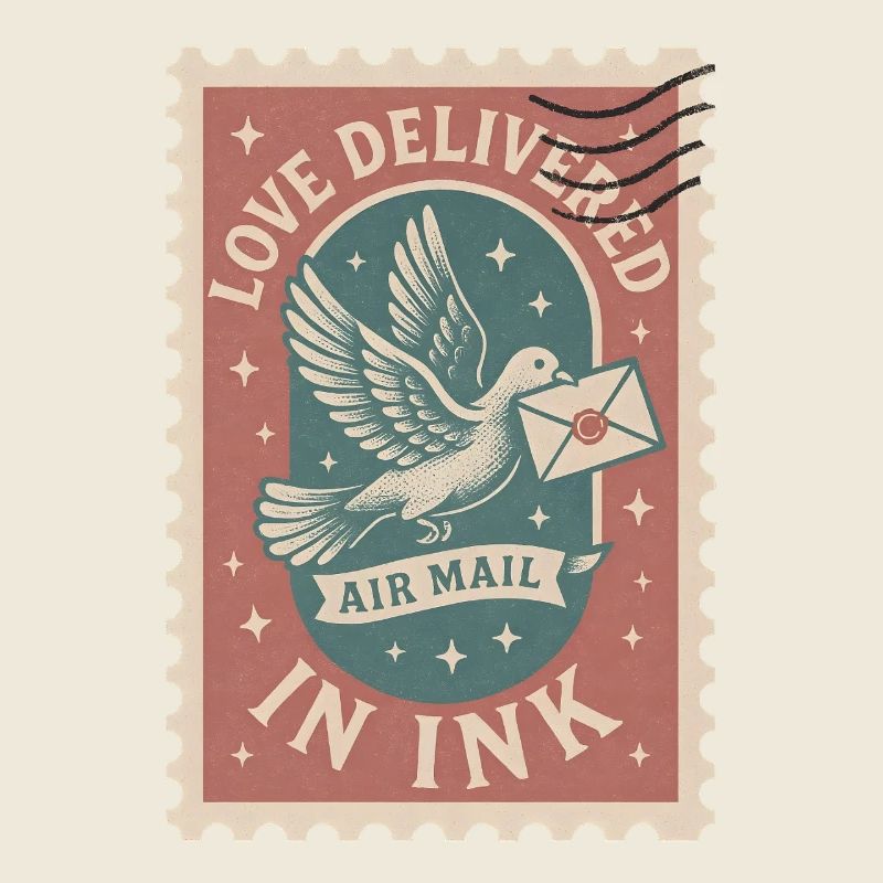 Liebe in Tinte | Air Mail Briefe