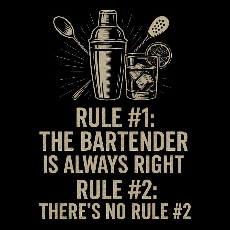 Barman toujours juste