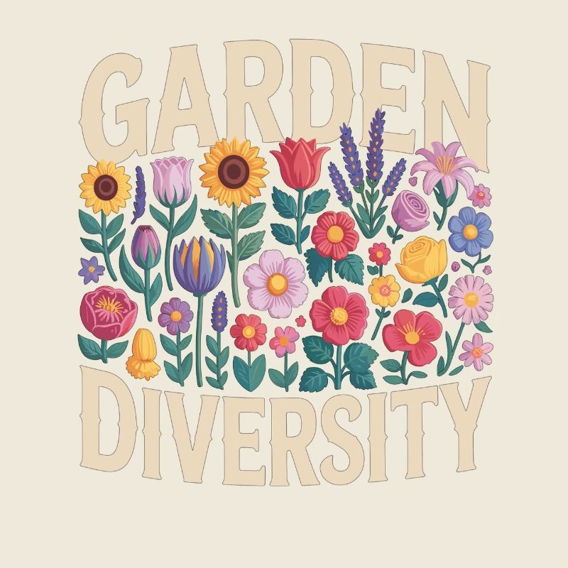 Garden Diversity Flowers Garden