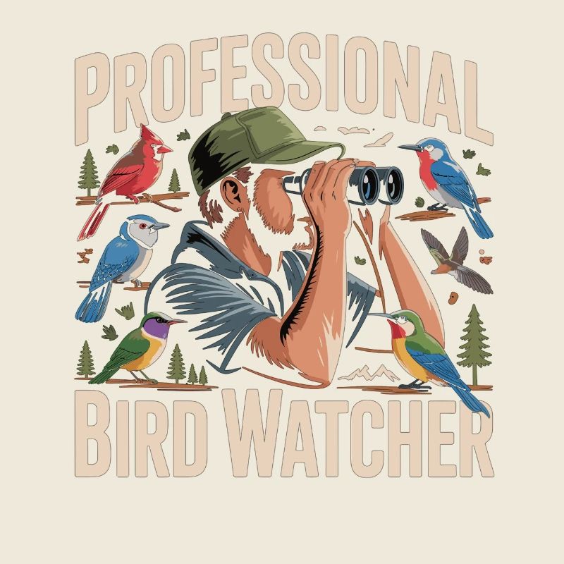 Professional Bird Watcher Vogelbeobachter