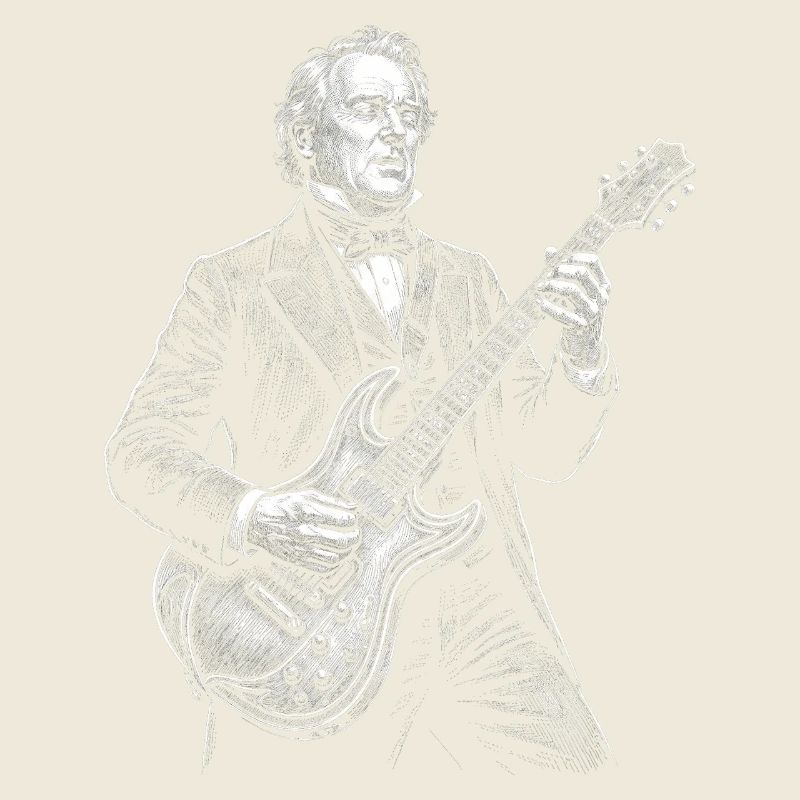 James Buchanan Playing Guitar
