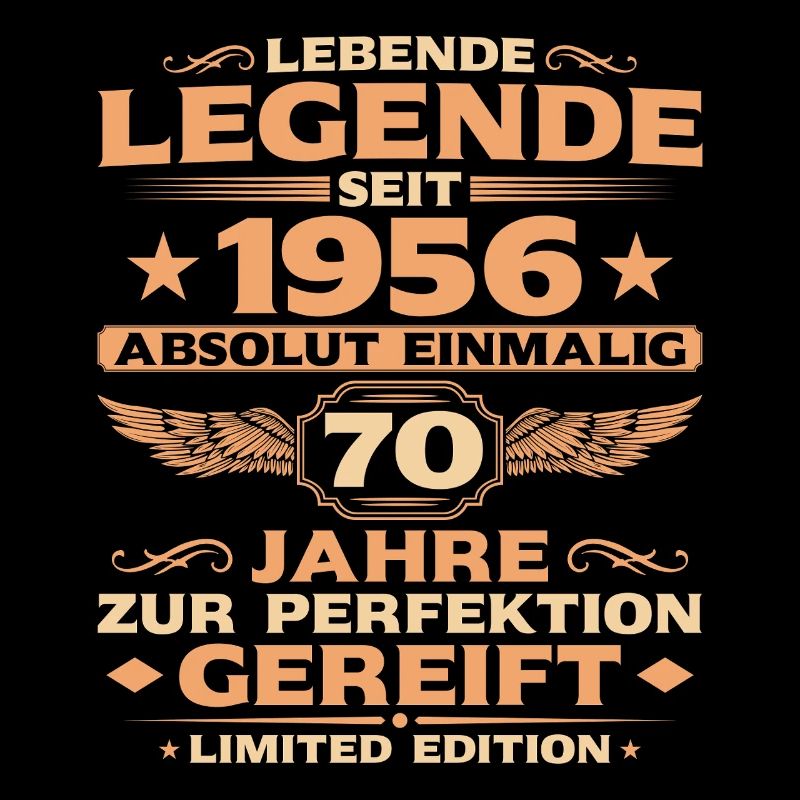 Absolut Einmalig 1956 – 70. Geburtstag Retro