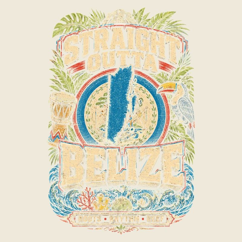 Straight Outta Belize Belizean Root