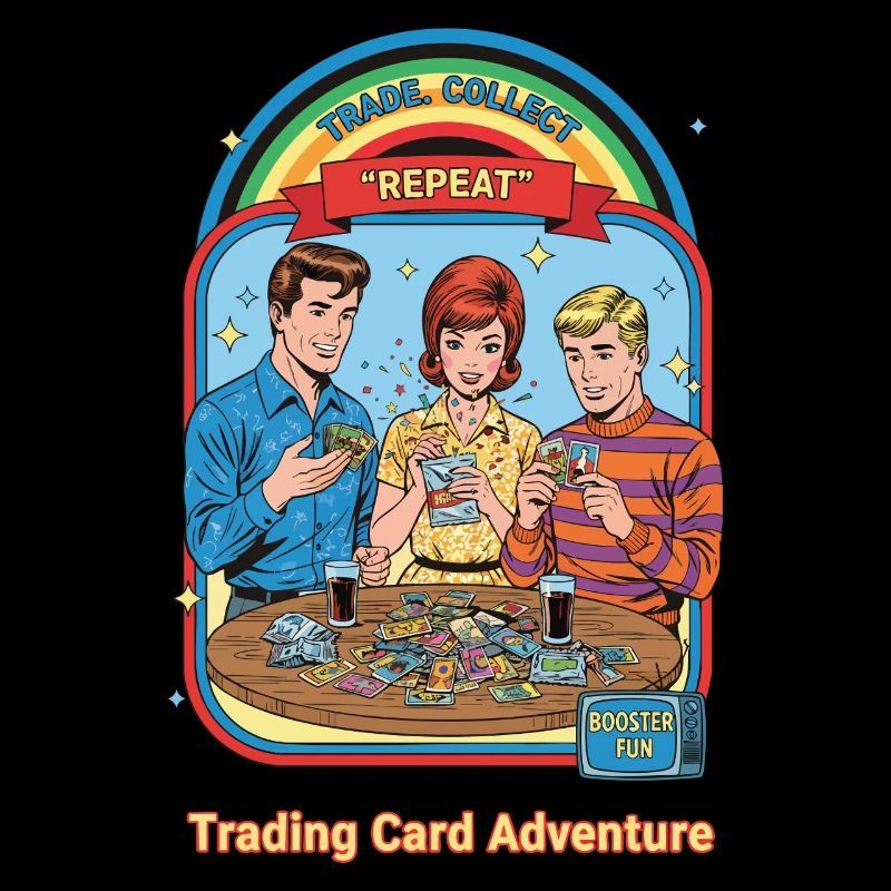 Échange Collecte, Aventure Répétée de Cartes à Collectionner