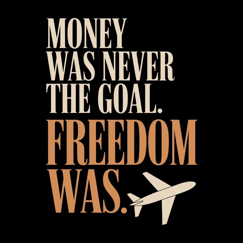 Objectif financier Esprit de liberté Entrepreneur Liberté