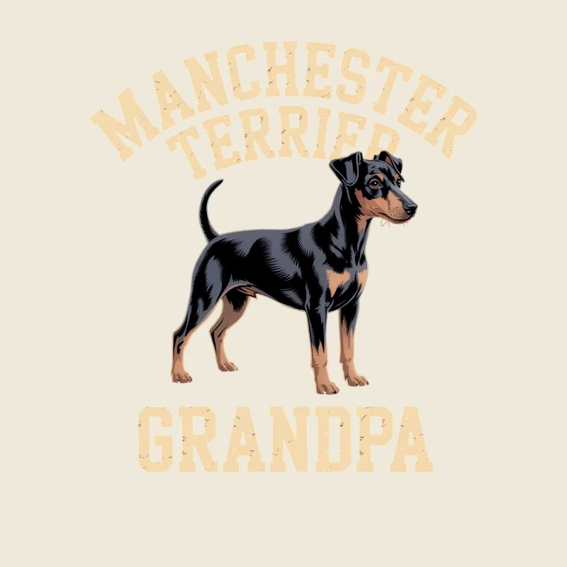 Manchester Terrier Opa Geschenk