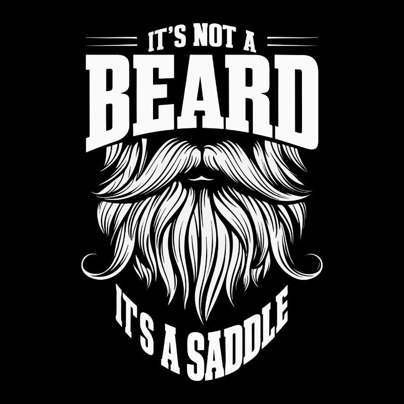 Ce n’est pas une barbe, c’est une selle