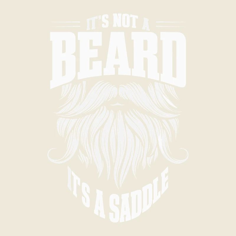 It's not a beard, it's a saddle