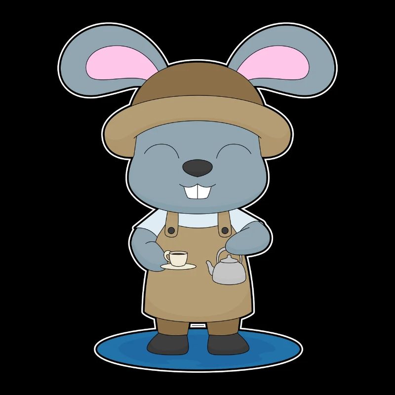 Bunny Coffee Coffee Pot