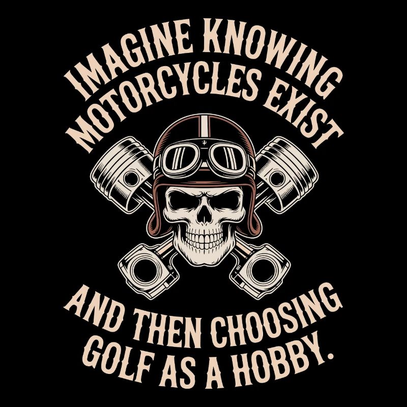 Motorcycles Exist Chopper Motorrad Fahrer Biker