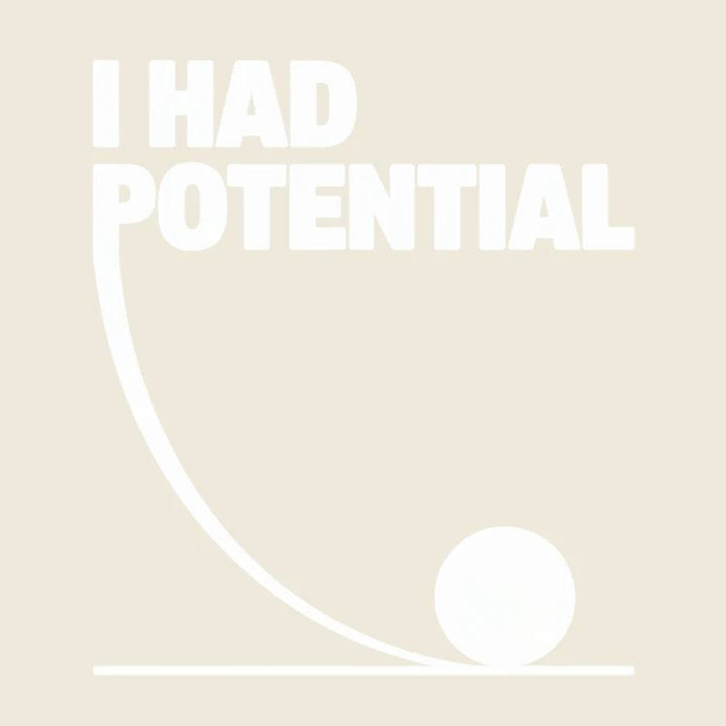 I Had Potential: Potenzialgrafik Mathe Gag