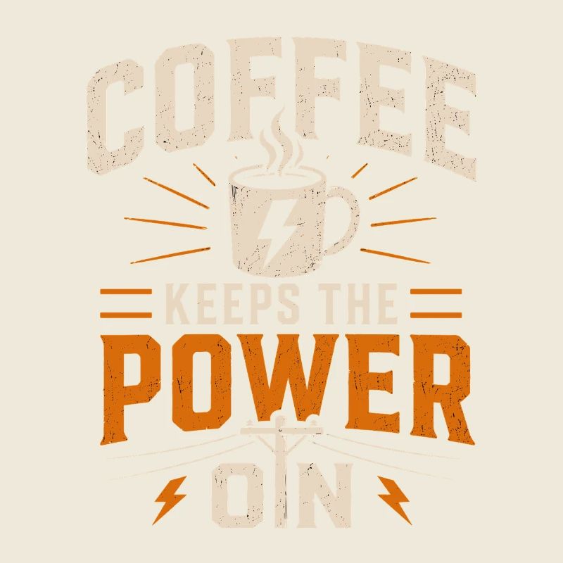 Coffee keeps the power supply going