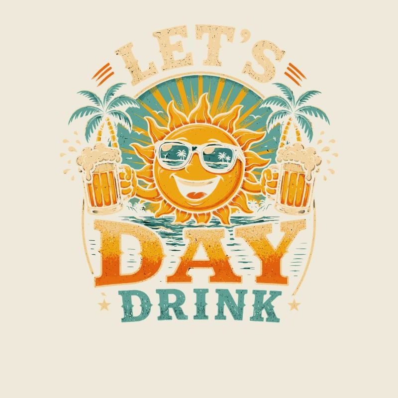 Sonne trinkt Tag – Beach Vibes