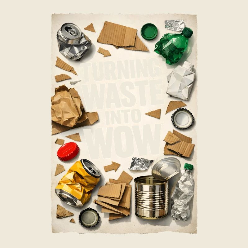 Le gaspillage devient wow | Recyclage du recyclage