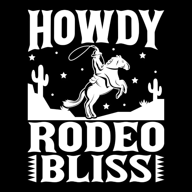 Rodeo Équitation Howdy Rodeo Bliss Cowboy