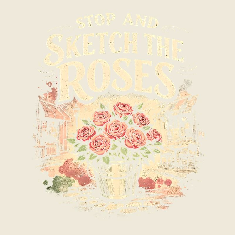 Stop & Esquisse les Roses | Dessin urbain