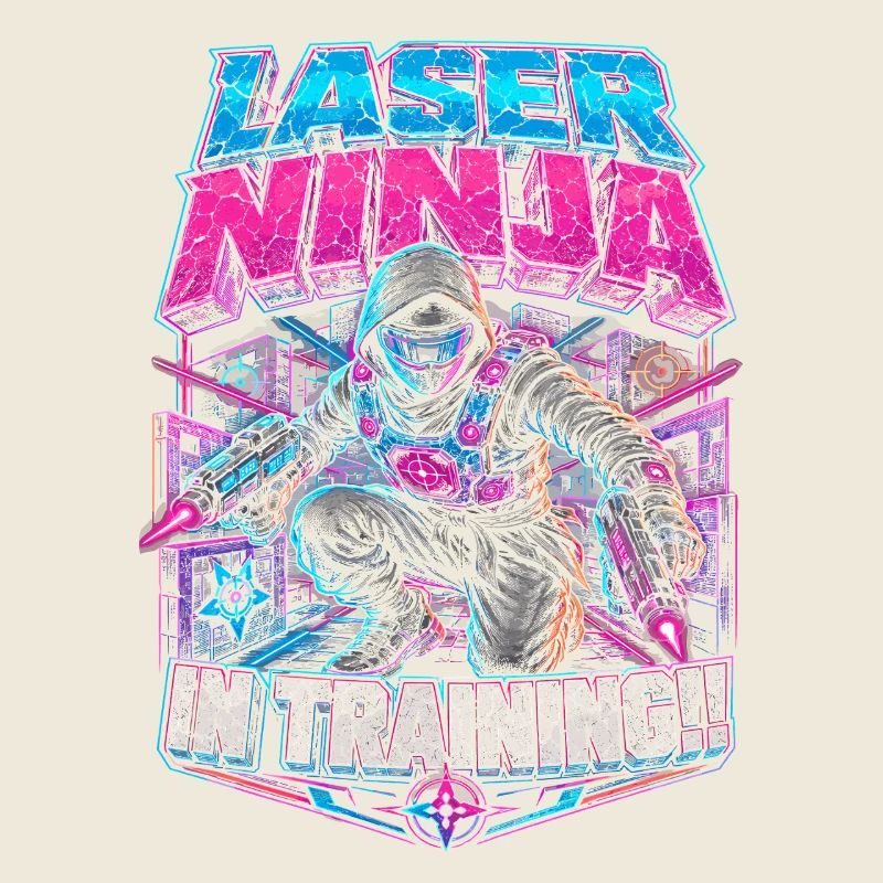 Laser Tag Ninja In Training