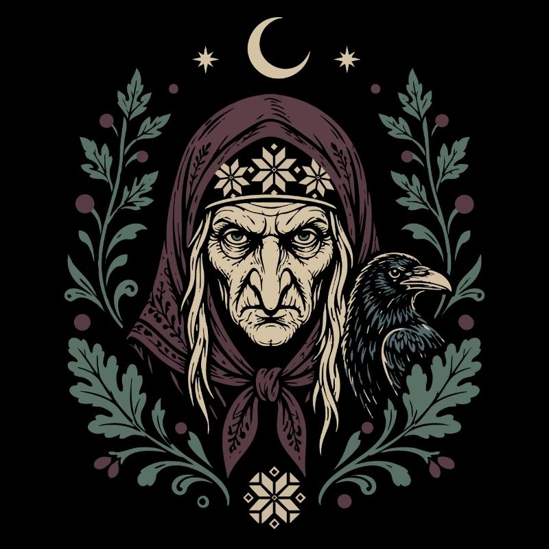 Baba Yaga Raven