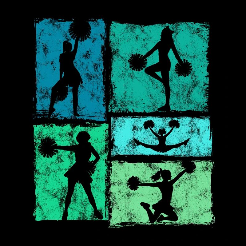 Cheerleading Sport Style Rétro