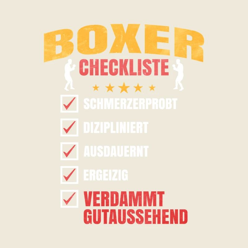 Boxer Checklist – Tough, Diszipliniert & Handsome