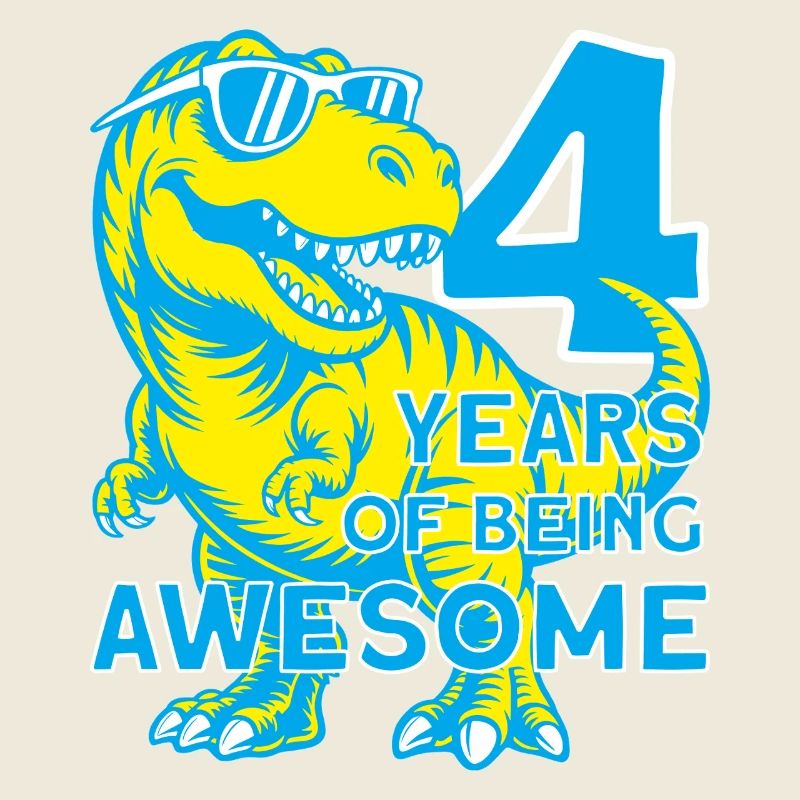 DINO 4 ANS DINOSAURE 4E ANNIVERSAIRE