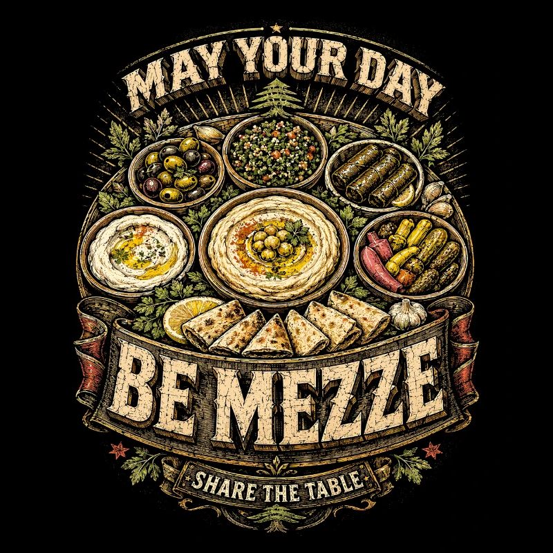 Libanon Libanese May Your Day Be Mezze